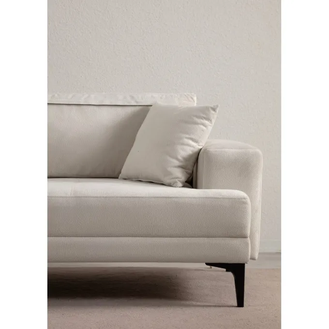 Harare 3-sits (234 x 100 x 78 cm) 3-sitssoffa Ecru