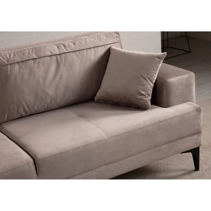 Harare 3-sits (234 x 100 x 78 cm) 3-sitssoffa Beige
