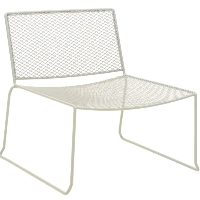 Haru Loungefåtölj Pearl White