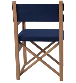 Haväng Regissörsstol Teak/Blå