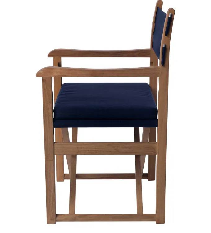 Haväng Regissörsstol Teak/Blå