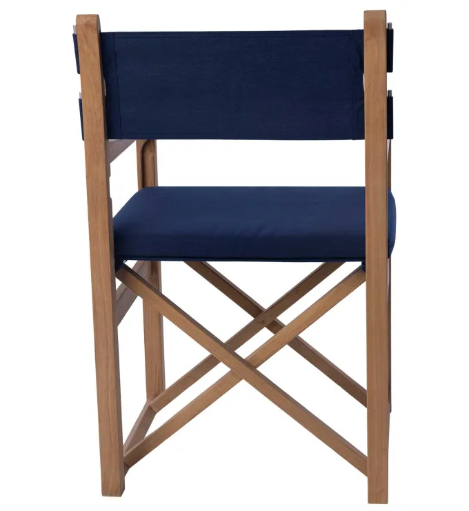 Haväng Regissörsstol Teak/Blå