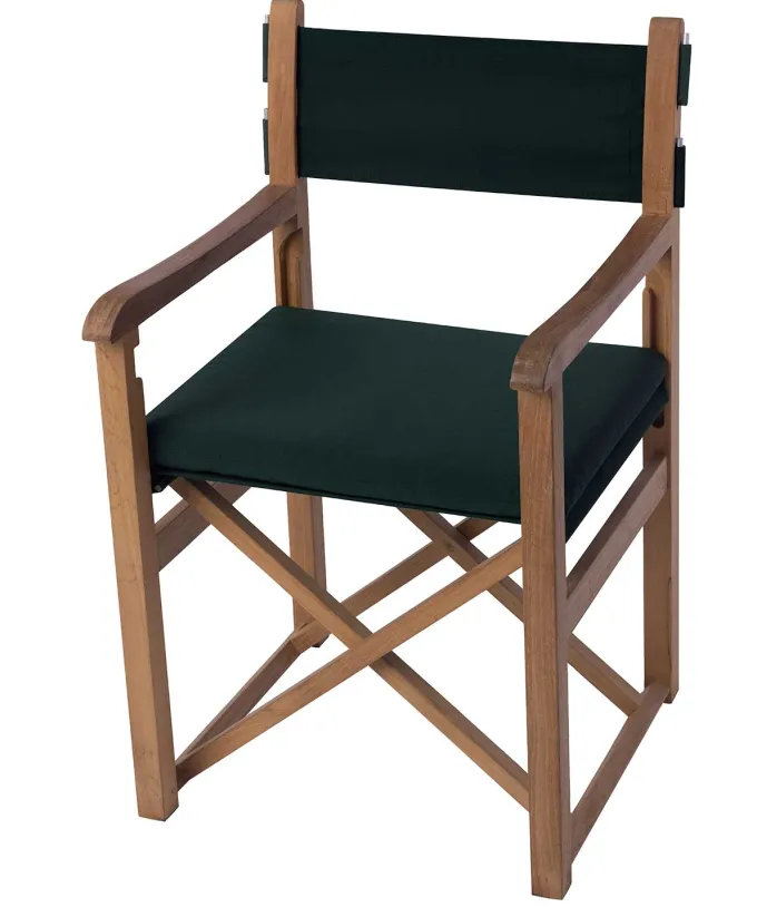 Haväng Regissörsstol Teak/Grön