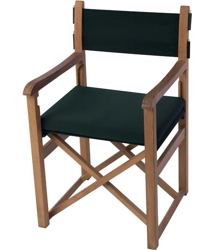 Haväng Regissörsstol Teak/Grön