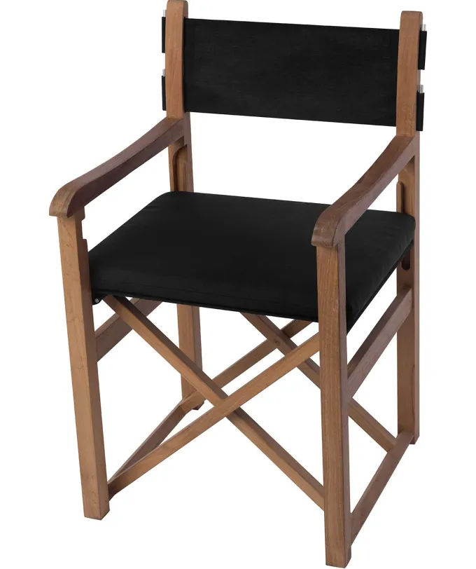 Haväng Regissörsstol Teak/Svart