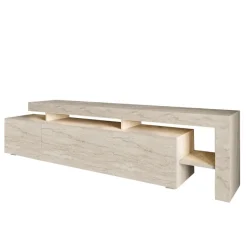 Helsingfors (192 x 53 x 37 cm) travertin TV-bänk