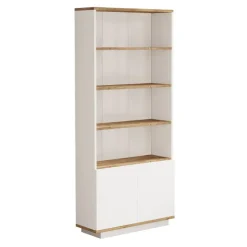Helsingfors Open (75 x 168,3 x 26,8 cm) Bokhylla Atlantisk furu vit