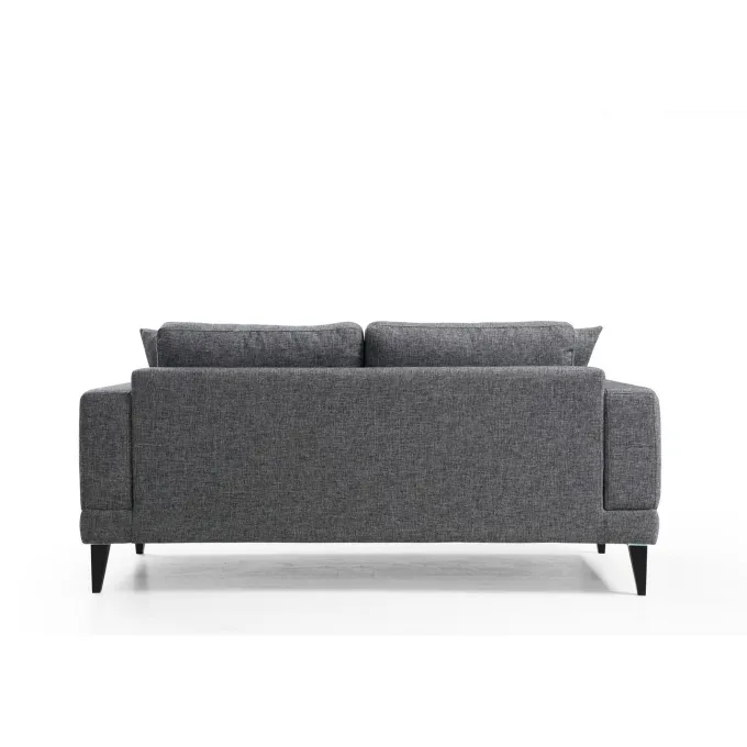 Helsingfors 2-sits (180 x 90 x 85 cm) Mörkgrå 2-sitssoffa