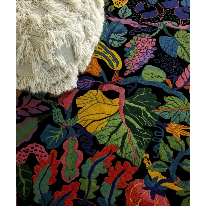 Heritage Garden Matta Charcoal Multi
