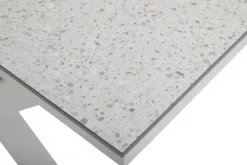 Hillmond Bord 100x166-226 cm Khaki/Beige Terrazzo
