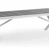Hillmond Bord 100x238-297 cm Vit/Grå Laminat