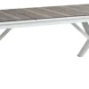 Hillmond Bord 100x166-226 cm Vit/Natur Laminat