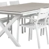 Hillmond Matgrupp Vit ink 6st Delia Karmstolar