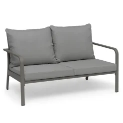 Hånger 2-sits soffa Sand/Fjädergrå