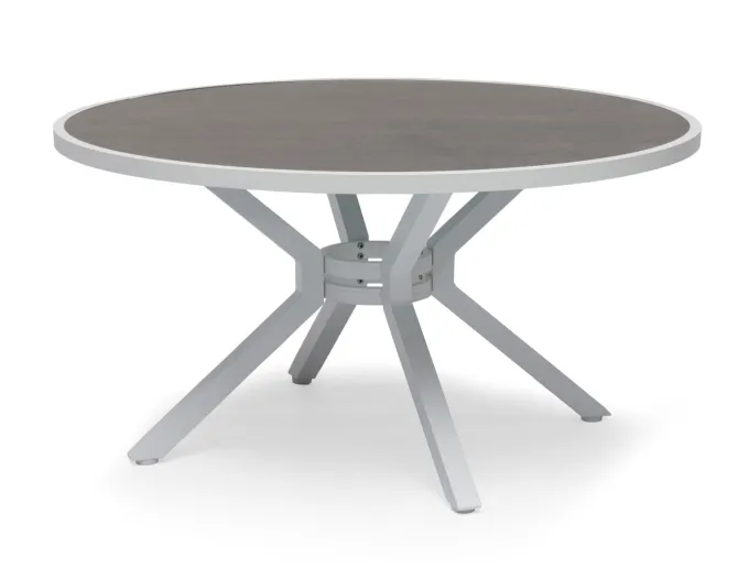 Hånger Utebord Ø140 cm Vit