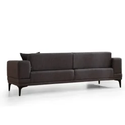 Horizon (230 x 95 x 77 cm) 3-sitssoffbädd Mörkgrå