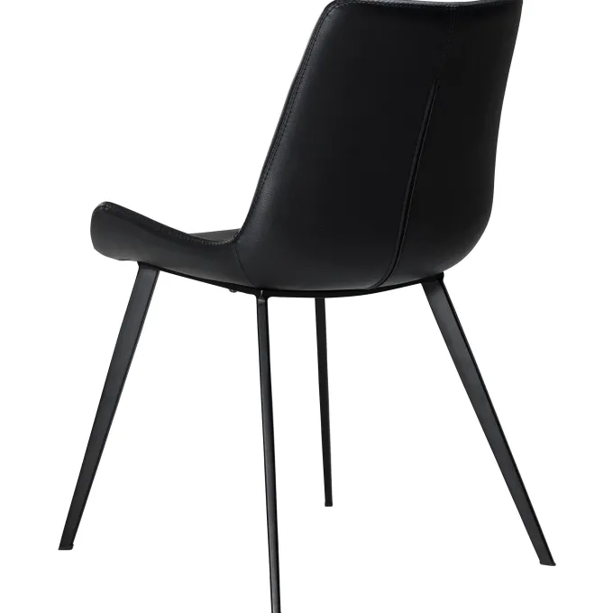 Hype Stol Black Art.Leather, Black