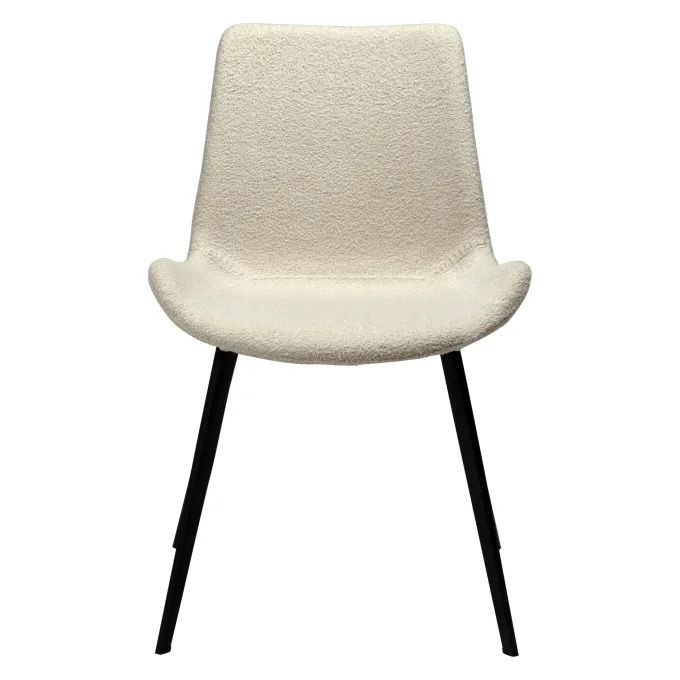 Hype Stol Dove Bouclé, Black