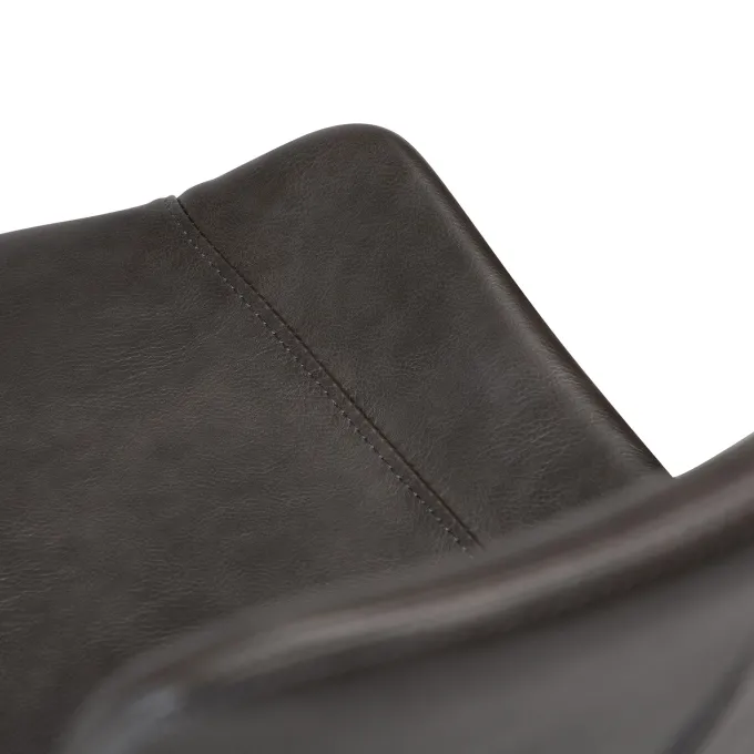 Hype Stol Vintage Grey Art.Leather, Black