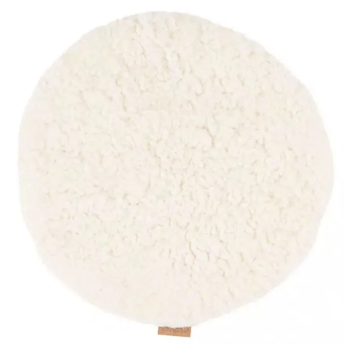 Ida stolsdyna (ej vadderad) 36 cm rund / Creme
