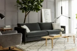 Impulse 4-sits Soffa Lux Classic Velvet D. Blue