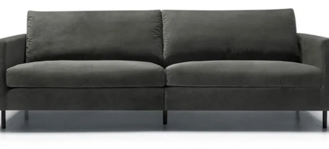 Impulse 4-sits Soffa Lux Classic Velvet Grey