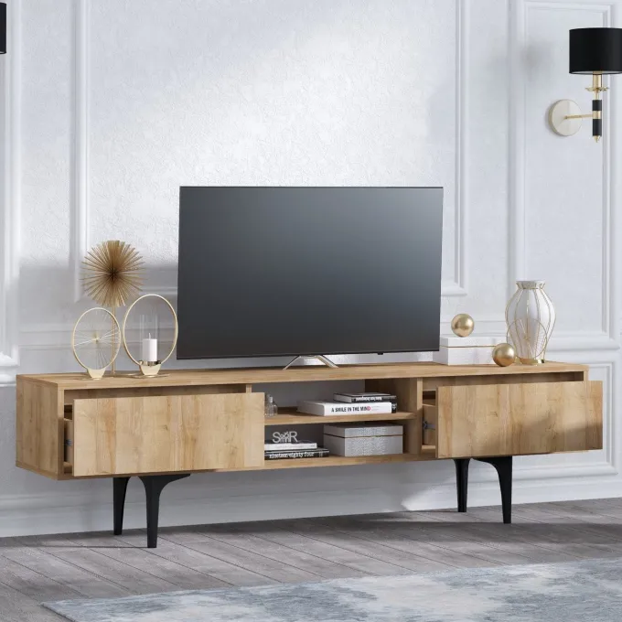 Jakarta (180 x 47 x 40 cm) Oak TV-bänk