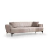 Jakarta (230 x 95 x 77 cm) 3-sits bäddsoffa Beige