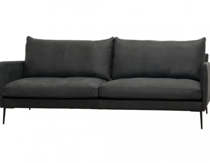 Jarl 3-Sits Soffa Kenia Jet Black
