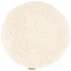 Jill stolsdyna (vadderad) 36 cm rund / Creme
