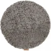 Jill stolsdyna (vadderad) 36 cm rund / Grågrafit
