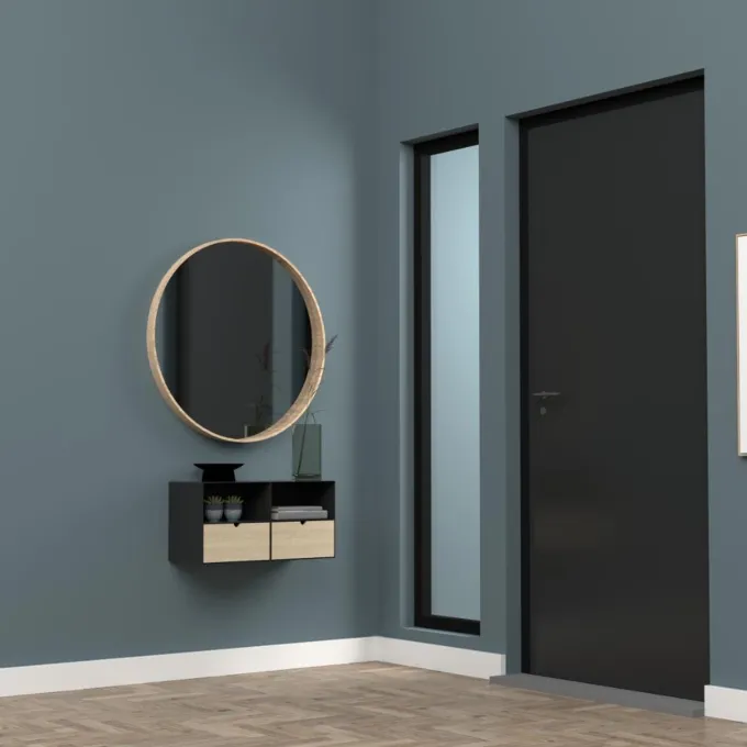 Joliet Sängbord 30x25 cm Bambu