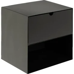 Joliet Sängbord 30x25 cm Svart