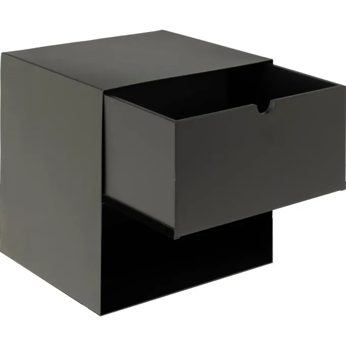 Joliet Sängbord 30x25 cm Svart
