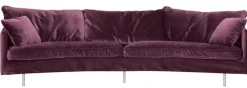 Julia 4-sits Svängd Soffa Big Cushions