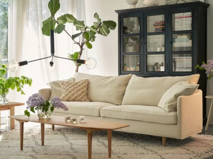 Julia 3-sits XL Soffa Caleido Light Beige
