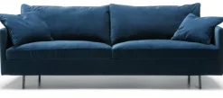Julia 3-sits XL Soffa Classic Velvet D. Blue