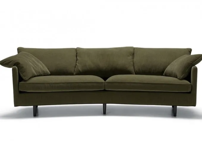 Julia 3-sits XL Svängd Soffa Moss Dark Green