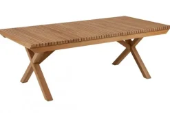 Julita Matgrupp 220x90 cm Teak ink 6st Pos.stolar