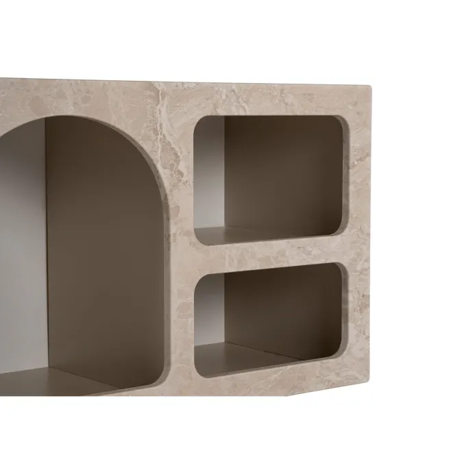 Kathmandu (160 x 51 x 40 cm) Konsol Travertinmarmor Sandsten