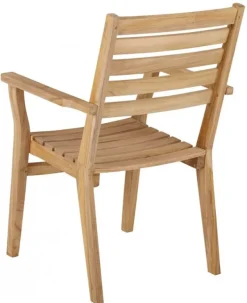 Keros Karmstol Teak