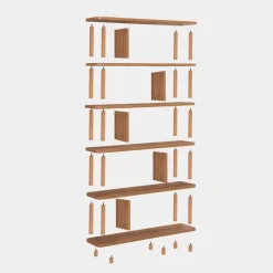Kigali (120 x 168,5 x 28 cm) Atlantisk furu Bokhylla