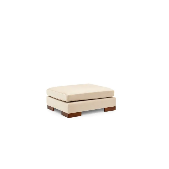Kigali Hörn med puff (193 x 97 x 80 cm) Hörnsoffa Beige