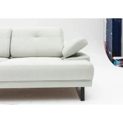 Kingston (199 x 99 x 83 cm) 2-sits bäddsoffa Vit