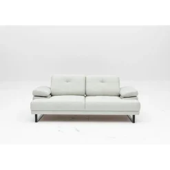 Kingston (199 x 99 x 83 cm) 2-sits bäddsoffa Vit