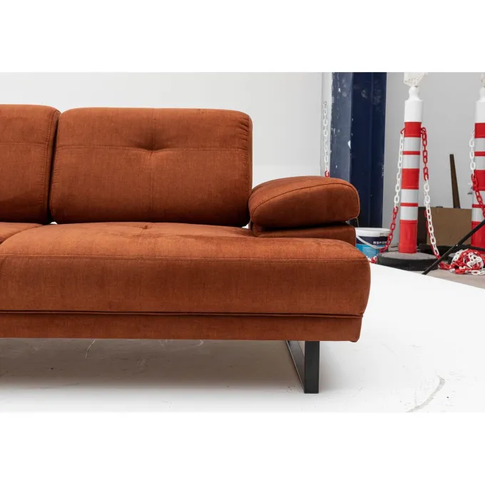 Kingston (199 x 99 x 83 cm) 2-sits bäddsoffa Orange