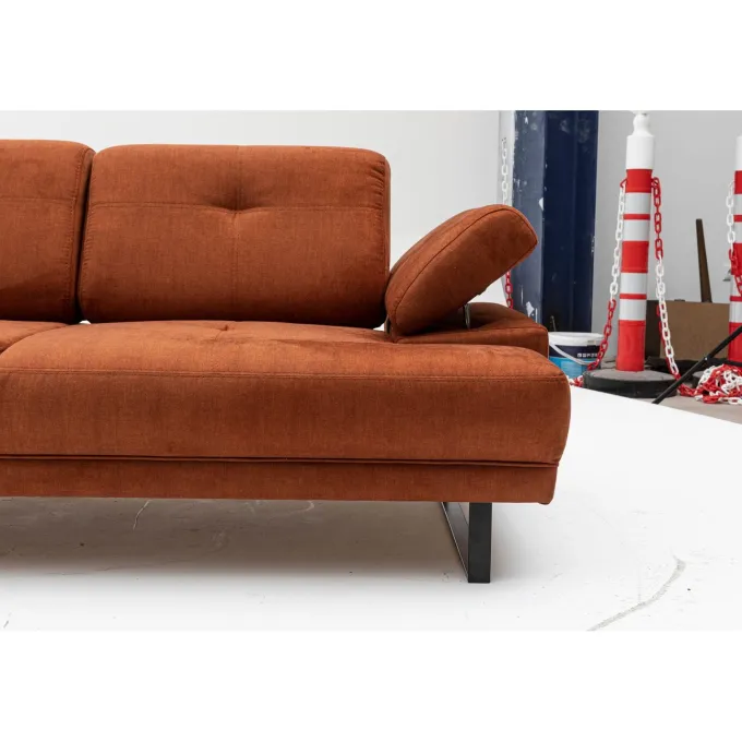 Kingston (199 x 99 x 83 cm) 2-sits bäddsoffa Orange