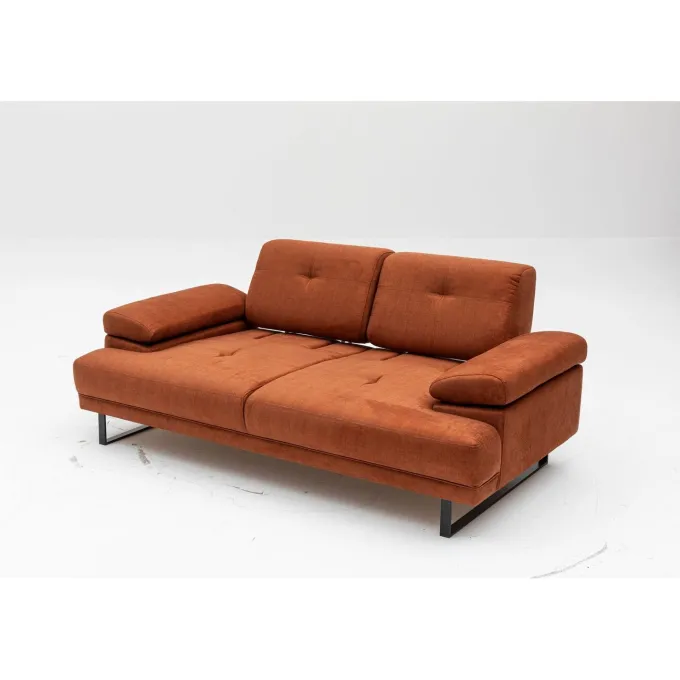 Kingston (199 x 99 x 83 cm) 2-sits bäddsoffa Orange