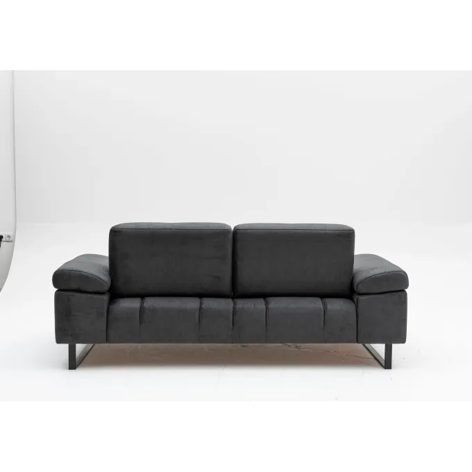Kingston (199 x 99 x 83 cm) 2-sits bäddsoffa Antracit