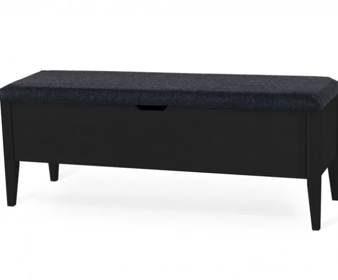 Klinte Bänk 120 Svart